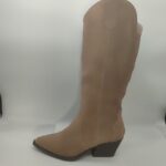 BOTA COWBOY EN PIEL DE SERRAGE TAUPE