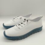ZAPATOS DEPORTIVOS PIEL BLANCO FLEXIBLE 48+ HORAS Mº 611601