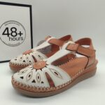 SANDALIA CREMA DE MUJER 48 HORAS Mº 614102