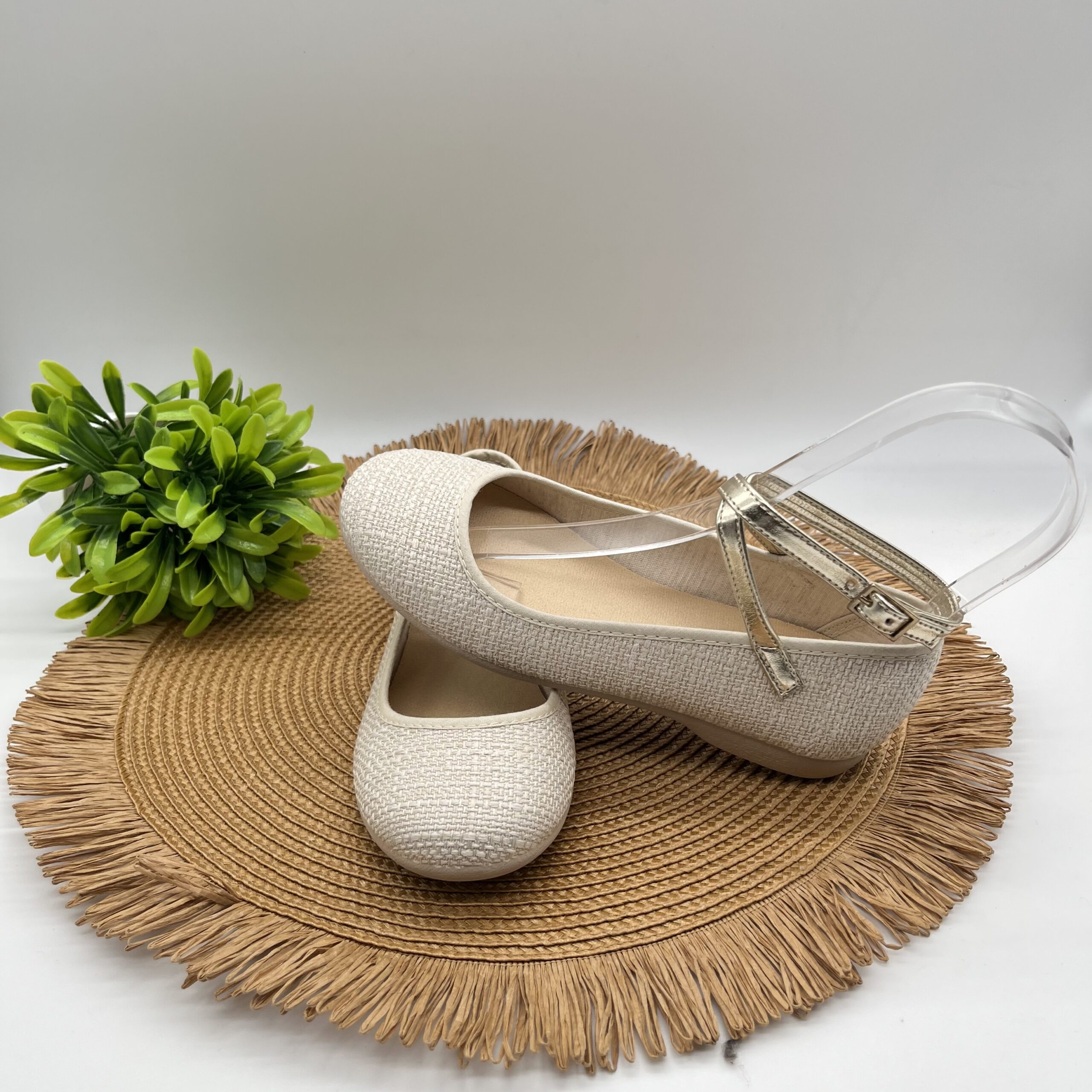 MERCEDITA PULSERA DORADA TOKOLATE BEIG Mº 1164-23