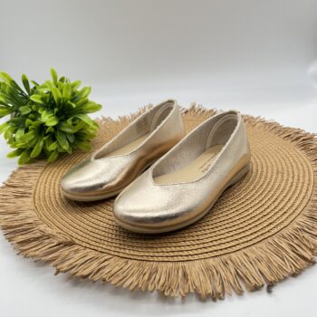 BAILARINA O MANOLETINA METALIZADA DORADA TOKOLATE Mº 1247-55