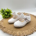 MERCEDITA BLANCA PLUMETI TOKOLATE Mº1208-11