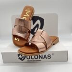 SANDALIA PLANA DE MUJER, MARCA MOLONAS Mº 162223 ROSE