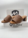 MOLONAS SANDALIA MULE Mº 111492 TRENZADO CUERO