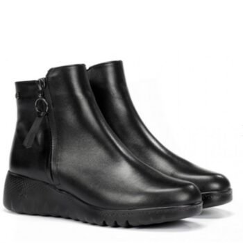 BOTINES FLUCHOS F2100 MUJER NEGROS