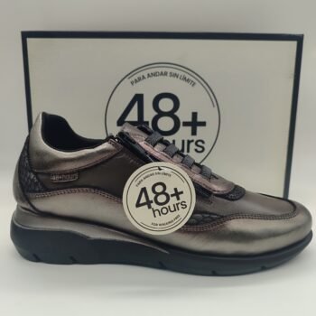 ZAPATO 48+ HOURS METALIZADO NIQUEL