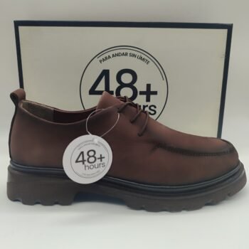 ZAPATO WALLABEE 48+ HOURS NOBUCK MARRÓN