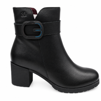 BOTIN TREINTAS PIEL NEGRA Mº4626