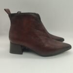 BOTINES DE PIEL KAOLA TEXTURIZADO PIEL DE SERPIENTE Mº 4065